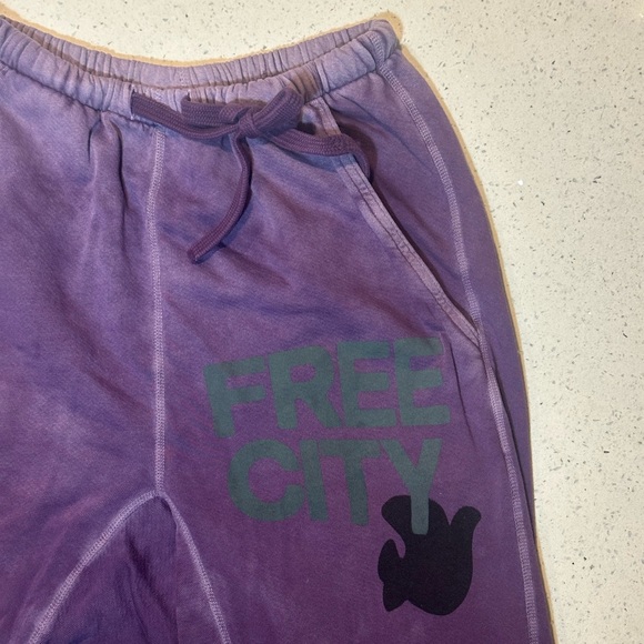 Freecity POCKET sunfades sweatpants pre-loved condition / please read